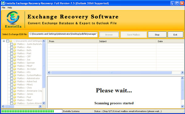 Exchange Email Recovery