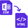 convert edb to html