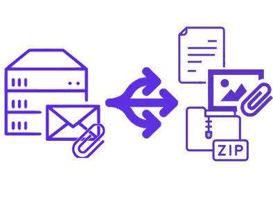 Webmail email attachment extractor