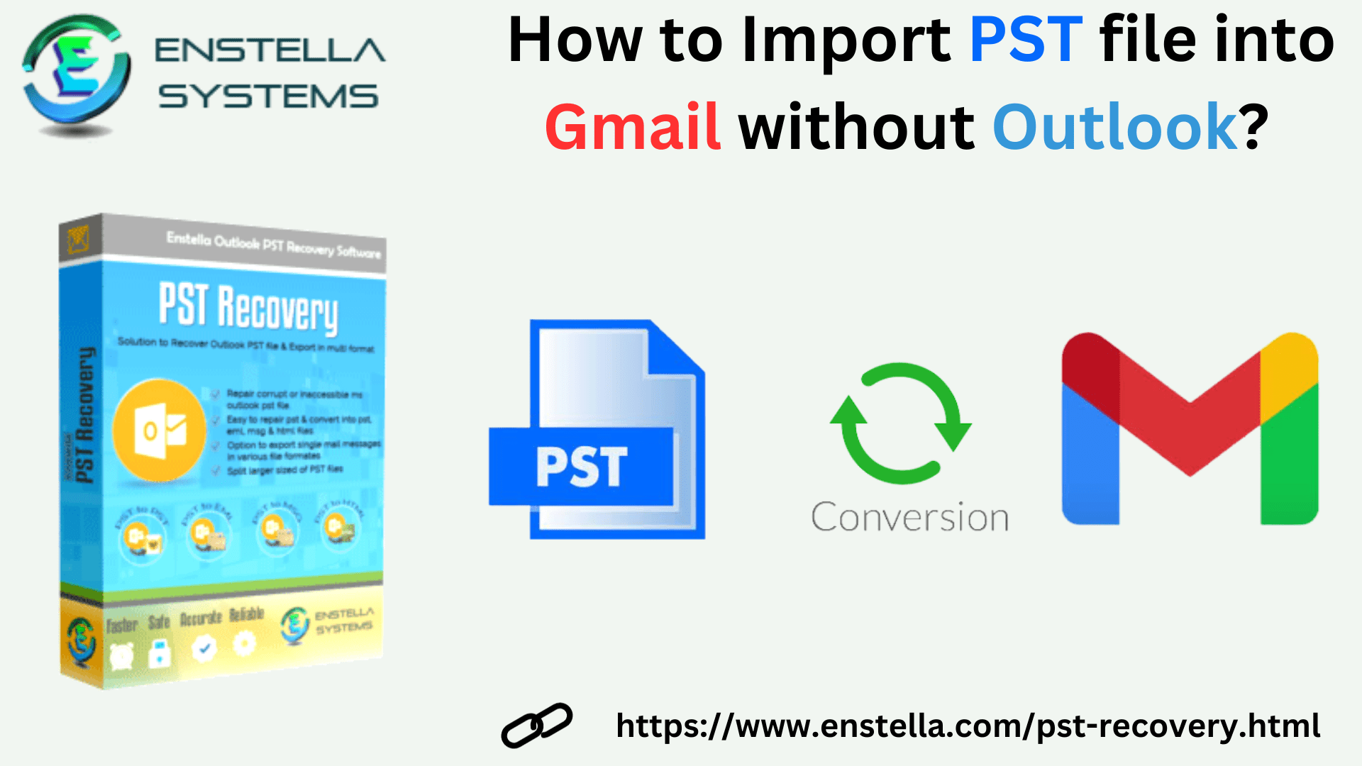 Best method to Import PST file to Gmail
